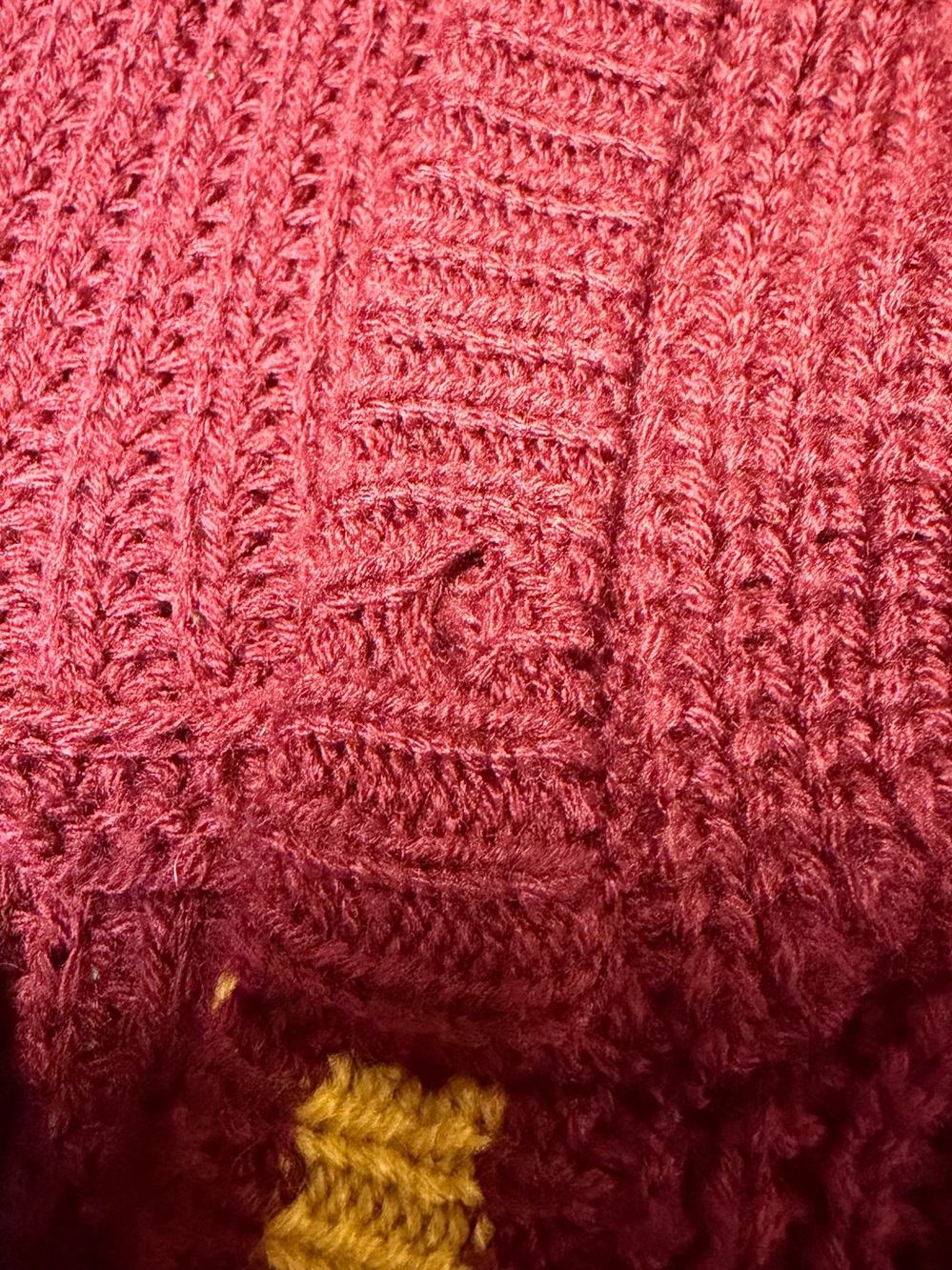 Harry Potter Gryffindor Hooded Pullover Knit Sweater Women's Size Medium - Picture 5 of 11